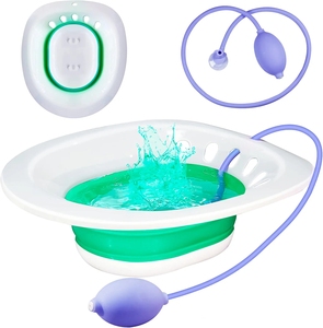 Bain de siège pliable de haute qualité pour toilettes, idéal post-partum - Product Image 1