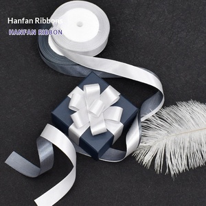 Pita Satin Warna-warni Hanfan 2cm Satu Sisi 100% Poliester Gulungan Besar Buatan Tangan untuk Kemasan Kado - Product Image 4