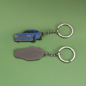 Quà tặng khuyến mãi tùy chỉnh kim loại xe Keychain với logo Chất lượng cao cá nhân tự động kim loại Keychain - Product Image 2