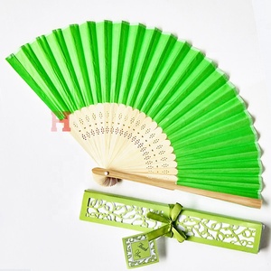 Venta de la fábrica de calidad superior de seda artificial baile folk fan - Product Image 3