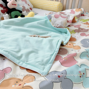 Tinh Khiết Bông Mùa Hè Mát Mẻ Chăn Sâu Ngủ Điều Hòa Không Khí Máy Có Thể Giặt Thoáng Khí Mềm Mại Trực Tiếp Nhà Máy Bán Hàng Khách Sạn & Nhà Sử Dụng - Product Image 4