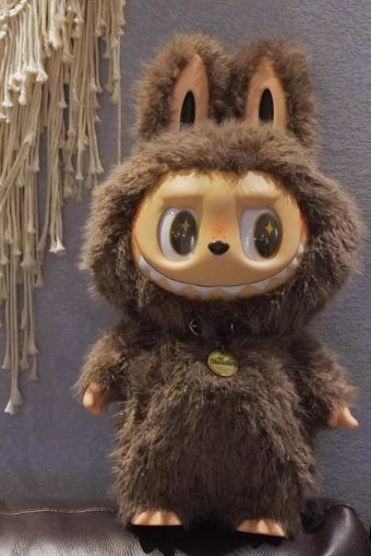 Genuine Original Zimomo 58CM Doll Stuffed Plush Toy Labubu Figure