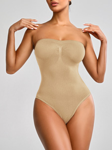 <strong>2026</strong> Wholesale Top Sale Slimming Elegant Seamless Shapewear Strapless Bodysuit <strong>Butt</strong> <strong>Lift</strong> Full Body <strong>Shaper</strong> for Women - Product Image 4
