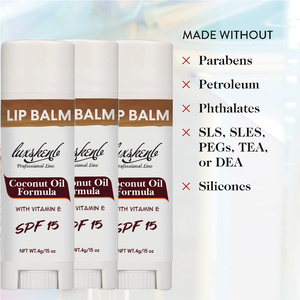 Bâton végétalien de marque privée de luxe camomille fraise myrtille aloe vera plante fruitière hydratant adoucissant pour la peau <span class=keywords><strong>baume</strong></span> à lèvres - Product Image 3