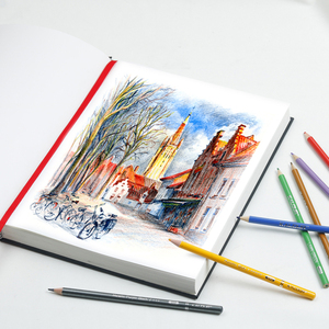 KALOUR Lot de 2 110 feuilles de 8x11 pouces, 220 pages, 68 lb, 100g/m2, carnet de croquis et de dessin avec couverture rigide pour esquisser et dessiner - Product Image 6