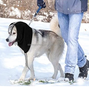Cache-oreilles pour chien, bandeau pour oreilles de chien, accessoires pour animaux de compagnie, chapeau pour chiens, cache-oreilles pour chiens, colliers pour chats, sweats à capuche gris pour grands chiens - Product Image 3