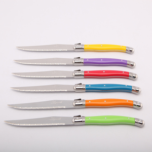 <span class=keywords><strong>Couteau</strong></span> à <span class=keywords><strong>steak</strong></span> <span class=keywords><strong>laguiole</strong></span>, en acier inoxydable inoxydable, pour votre promotion, cadeau - Product Image 4