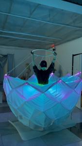 2025 vente chaude Led fleur robe boîte de nuit scène Performance Costume - Product Image 4