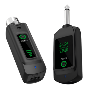 Sistema de Micrófono Inalámbrico Profesional Dinámico Cardioide de Mano con Luces LED, Cancelación de Ruido y Conector XLR Portátil Tipo <span class=keywords><strong>Granada</strong></span> - Product Image 1