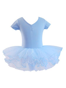 2025 B8141 filles robe de Ballet Tutu enfants filles vêtements de danse enfants robe de Ballet Costumes filles danseur justaucorps vêtements de danse - Product Image 4