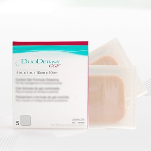 Pansement local pour enfants Mediderm Duoderm CGF 10cmx10cm 5 feuilles - Product Image 1