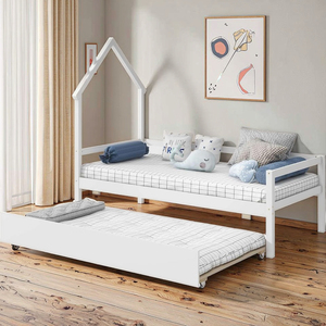 Muebles de Dormitorio Modernos y Duraderos de Madera, Diseño de <span class=keywords><strong>Serie</strong></span> a Granel, para Apartamentos, Hospitales, Hoteles, Escuelas, Dormitorios Estudiantiles, Camas para Niños - Product Image 1