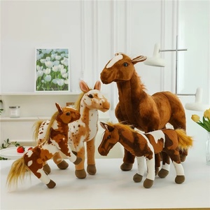 Juguete de Peluche con Forma de Caballo Pequeño, Artículo Decorativo, Lindo Juguete de Caballo Pequeño, Decoración para el Hogar, Regalo para Festivales, Admite Venta al por Mayor - Product Image 3