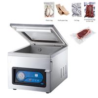 Machine d'emballage sous vide de haute qualité SUS 304 pour sceller les emballages alimentaires, la viande, le poisson, les fruits de mer, les produits secs, les sacs en plastique, en papier et en aluminium