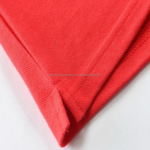 <b>Men's</b> Solid <b>Red</b> Knitted Breathable 100% Cotton Polo <b>Shirt</b> Casual Short Sleeve Collared Button <b>Men</b> Casual wear Polo <b>shirts</b> - Product Image 5