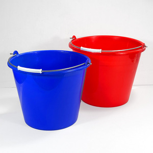 Blue <b>Plastic</b> Bucket 1510-7 Multi-Purpose Household Watering Kitchen Use - Product Image 3