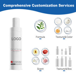 Sérum hydratant anti-âge pour le visage personnalisable, hydratant en profondeur, spray au collagène réparateur et apaisant avec fonction éclaircissante - Product Image 3