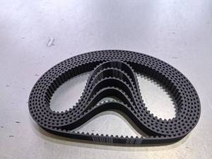 Courroie de distribution en caoutchouc <span class=keywords><strong>Phenix</strong></span> STD8M, pas de 8 mm, courroie synchrone courbe noire pour robotique CNC, service de découpe - Personnalisation OEM - Product Image 2