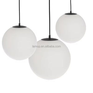 Moderne Minimalistische Glas-Kugelpendelleuchte mit Einzelkopf Retro Rustikale Kreative Lampe für Bar Restaurant Küche - Product Image 3