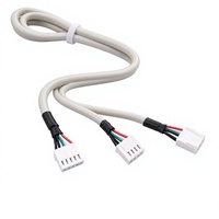 Kabel Harness Adaptor Kipas Pendingin PVC Berlapis Timah Tembaga Custom 2510 50-37-5023 Kabel Terminal untuk Rumah Pintar