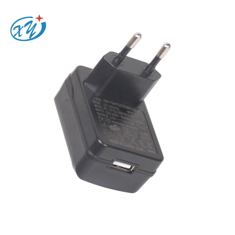 Exchangeable Plug Adapter AC DC 12V