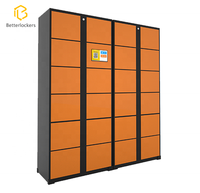 Casillero Electrónico Inteligente de Metal para Pagos con Monedas en Gimnasios y Supermercados, Casilleros Inteligentes con Código PIN