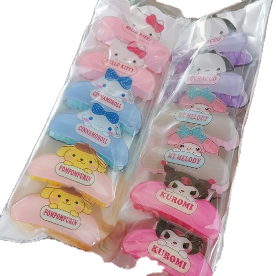 12 шт./набор, клипсы для волос