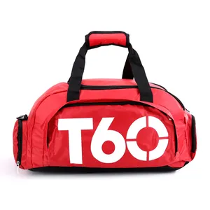 Bolso de viaje deportivo impermeable para mujer, bolsa de viaje con logotipo personalizado