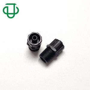 ข้อต่อตัวผู้ JU Luer ขนาด 1/8 NPT เกลียวนอก ผิวด้าน สำหรับของเหลวที่กัดกร่อน สายยาง ท่ออิงค์เจ็ท อุปกรณ์เสริม - Product Image 4