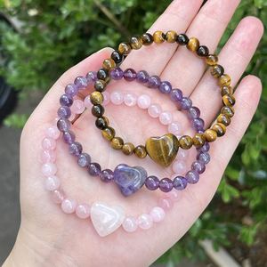 Natural Stone <b>Bracelet</b> Colorful Glass Beaded Confidence Booster Premium Source Factory China E-commerce Ready Pack - Product Image 2