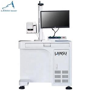 เครื่องแกะสลักและทำเครื่องหมายด้วยเลเซอร์ CO2 รุ่น LANSU ใช้งานง่าย กำลังไฟ 100W/30W แบบ Galvo สำหรับไม้และกระดาษ รองรับไฟล์ DXF/AI แบบตั้งโต๊ะ - Product Image 1