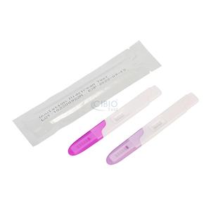 Cassette de <span class=keywords><strong>test</strong></span> de grossesse HCG emballage personnalisé kits de détection précoce à réponse rapide - Product Image 2