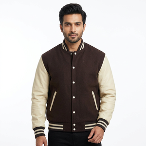 Chaqueta Universitaria Varsity de Alta Calidad, Nueva Llegada 2025, Chaquetas al por Mayor, Chaquetas Personalizadas para Hombre - Product Image 1