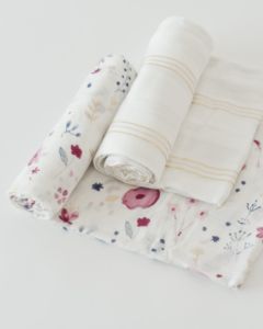 Manta de muselina para bebé, manta de gasa de 100% capas con estampado personalizado de algodón orgánico, 4/6 - Product Image 5