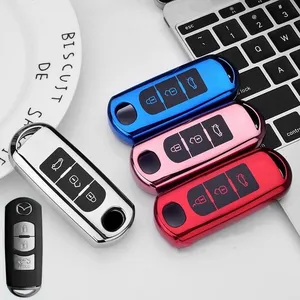 For Mazda TPU Car Key Cover Mazda 2 3 6 Axela Atenza CX-5 CX5 CX-7 CX-9 Smart 2/3 Key Cover