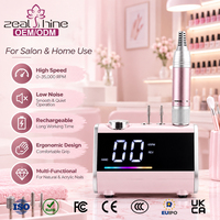 Machine à ongles professionnelle portable OEM/ODM populaire avec pédale électrique 35000 tr/min, forte puissance, pour salon