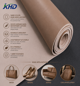 <span class=keywords><strong>Simili</strong></span> <span class=keywords><strong>cuir</strong></span> microfibre PU à grain fin, 1,0 mm, résistant à l'abrasion, de couleur unie, pour sacs, chaussures, boîtes cadeaux, chaises, canapés - Product Image 1