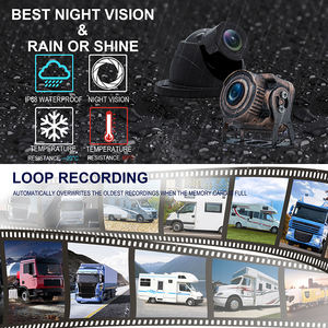 Sistema de cámara de seguridad para RV, 5 CANALES, 10,36 pulgadas, 2,5 D, pantalla táctil, <span class=keywords><strong>720P</strong></span>, AHD, 360 grados, envolvente, DMS, venta al por mayor - Product Image 5