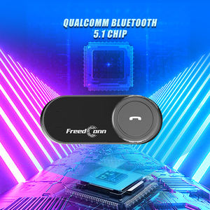 <span class=keywords><strong>Casco</strong></span> de Motocicleta T-COM <span class=keywords><strong>V6</strong></span> <span class=keywords><strong>para</strong></span> Auriculares, <span class=keywords><strong>Intercomunicador</strong></span> Multipersona de 1000-1200m, Emparejamiento Universal, BT5.1, Música - Product Image 6