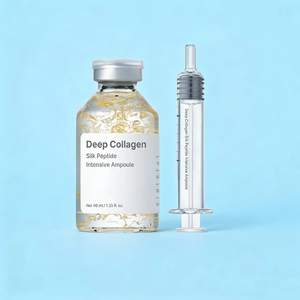 Ampoule intensive au collagène et aux peptides de soie 40 ml avec bienfaits raffermissants et hydratants pour la peau délicate des hommes - Product Image 5