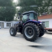 Tractor Agrícola Grande Azul Weifang de 240 HP, Tractores Agrícolas Lovol de 240 HP, Tractor de Granja Nuevo, 20 Años de Experiencia en Fabricación