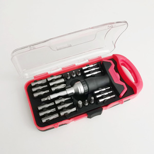 Juego de puntas de destornillador de trinquete tipo T Lixin de 28 piezas, 1/4 de pulgada, acero al cromo vanadio, para uso doméstico - Product Image 2