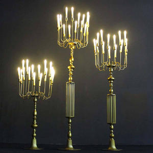 160cm haute qualité du sol au plafond décoratif centre commercial décoration accessoires de scène de mariage grands bougeoirs <span class=keywords><strong>en</strong></span> <span class=keywords><strong>fer</strong></span> <span class=keywords><strong>forgé</strong></span> - Product Image 2