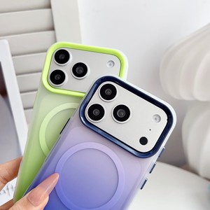 เคสโทรศัพท์มือถือแบบกันกระแทก ขอบแม่เหล็กด้าน สีไล่ระดับ ป้องกันกล้องเต็มรูปแบบ สำหรับ iPhone 17 Pro Max - Product Image 2