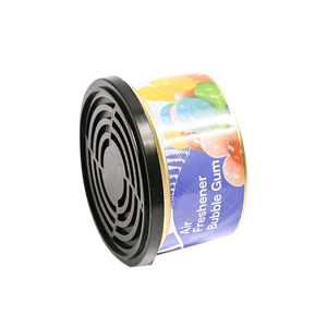 도매 대량 아로마 디퓨저 신선한 자동차 향기 버블 껌 냄새 공기 청정기 향수 젤 캔 - Product Image 4