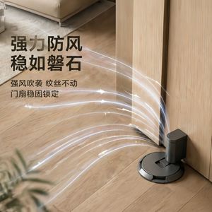Kaishengxi - Loquet de porte mécanique en alliage d'aluminium, installation sans perçage, silencieux, pour salle de bain, avec fonction anti-collision - Product Image 1