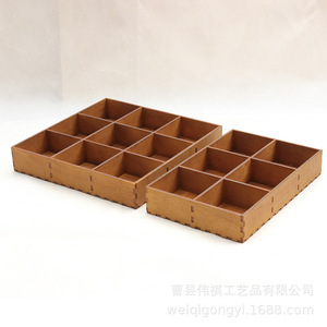 Office Organizer Storage <b>Box</b> 6 Or 9 Compartments Rectangle Desktop Drawer Organizer For Office Supplies - Product Image 4