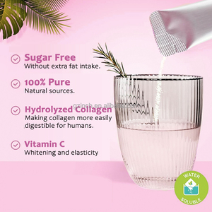 Cao Cấp Bột Halal Vegan Collagen Hydrolysate Gói Uống Với Vitamin C Làm Trắng Collagen Biển Uống Bột Cho Da - Product Image 5