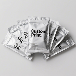 Borsa da caffè stampata personalizzata con valvola e cerniera <span class=keywords><strong>Confezione</strong></span> da caffè 2.5 kg - Product Image 4