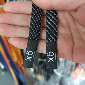 Tùy Chỉnh Khắc Biểu Tượng Phẳng Dây Kéo Bông Sợi Dây Thừng Vòng Hat Hoodie Vẽ Dây Chuỗi Quần Short Hoodie Dây Kéo Cho Quần - Product Image 4